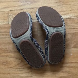 Yosi Samra Shoes - Yosi Samra beige serpent foldable flats Yosi Samra Shoes - Yosi Samra beige serpent foldable flats